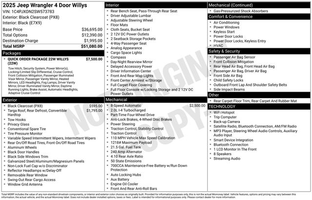 jeep wrangler 4-door 2025 1C4PJXDN2SW573783 image jeep wrangler 4-door 2025 1C4PJXDN2SW573783 image